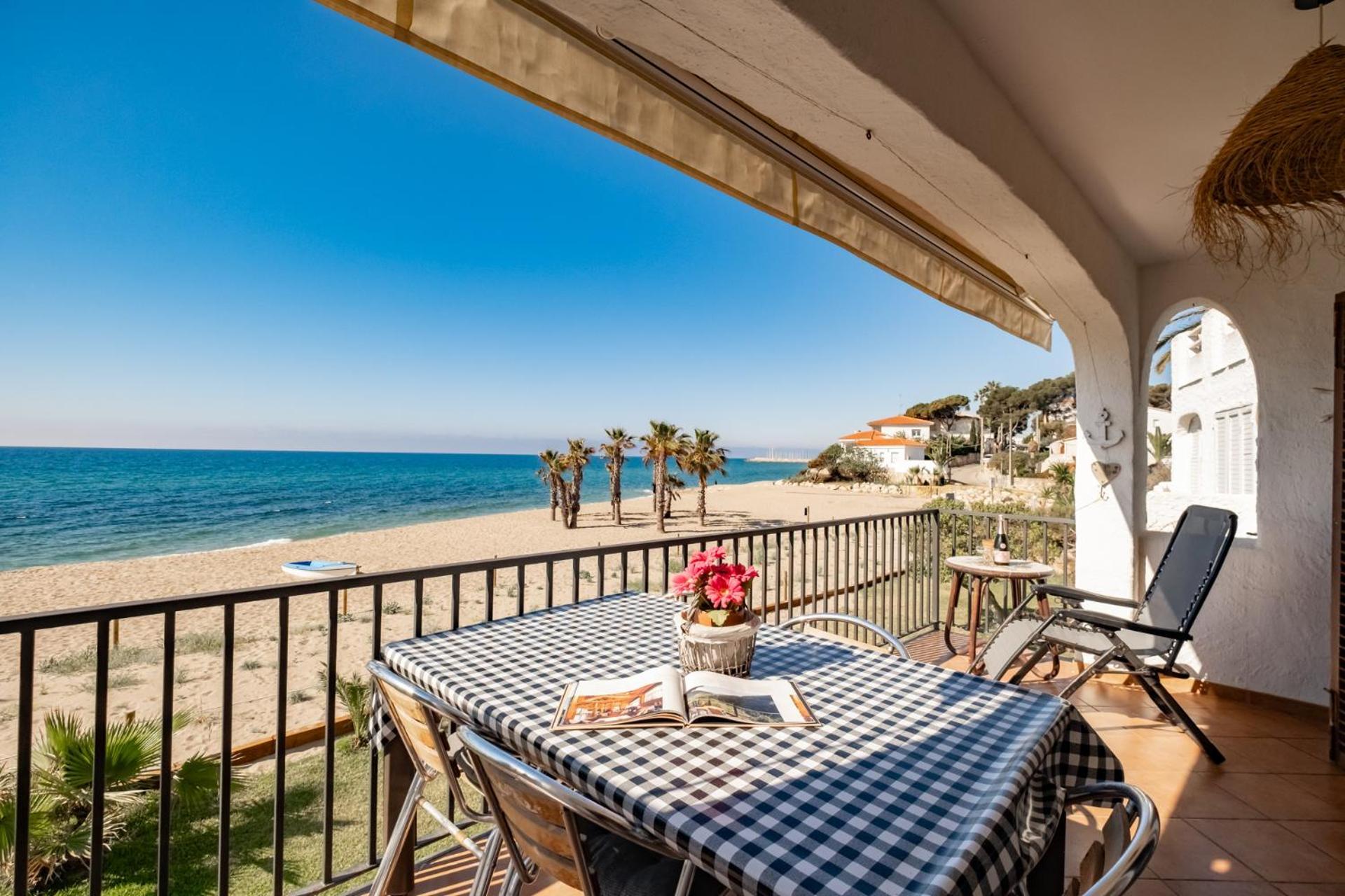 Paraiso Frente Al Mar Apto Duplex Coma-ruga Eksteriør billede