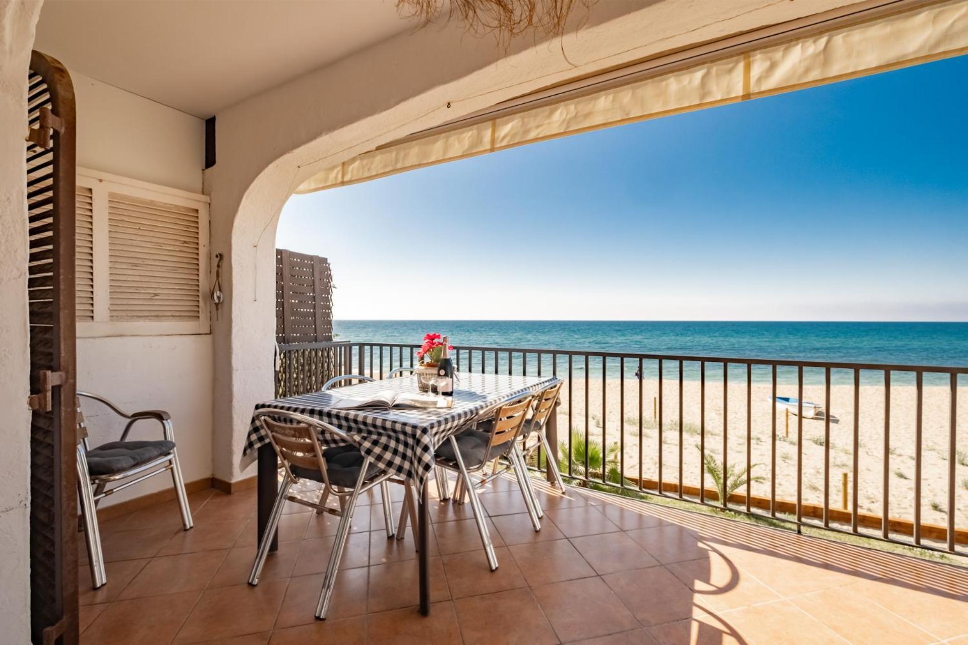 Paraiso Frente Al Mar Apto Duplex Coma-ruga Eksteriør billede